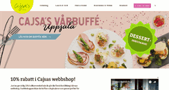 Desktop Screenshot of cajsas-kok.se